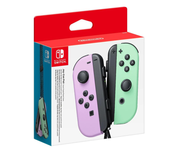 NINTENDO Kontrolery Joy-Con Pair Pastel Purple/Green - 1153296 - zdjęcie 2